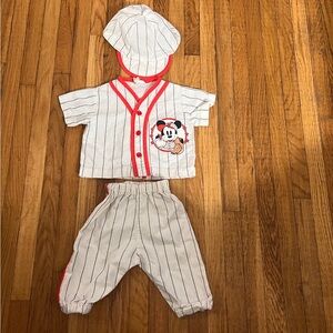 Vintage 0/6 Disney Kids Baseball set